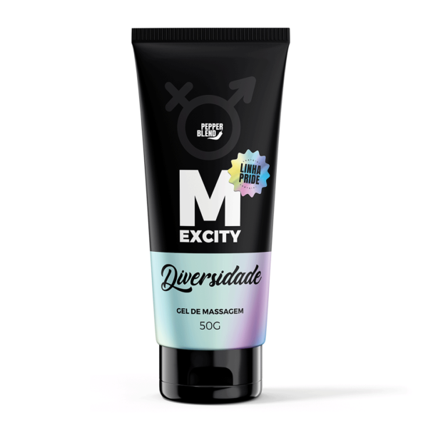 M-excity diversidade gel lubrificante gay lgbtqia+ para massagem