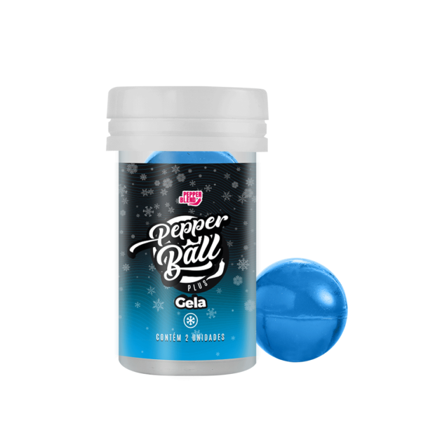 pepper ball gela bolinha erótica lubrificante refrescante